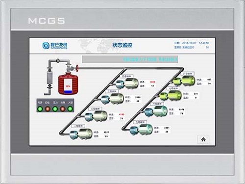 MCGS TPC7022Ni Man-machine 인터페이스 메모리 128M