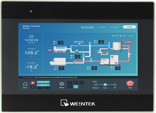 WEINVIEW 인간-기계 인터페이스 cMT3075XH2 색상 16.7M