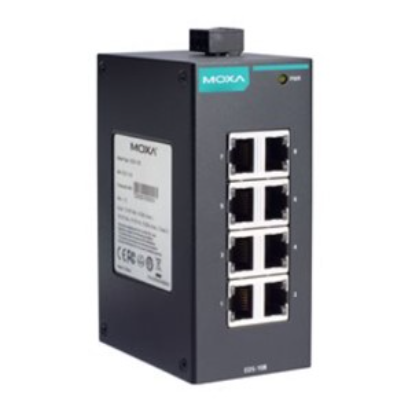 MOXA Rail Ethernet switch EDS-108-M-SC rating IP30