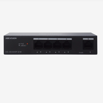 Hikvision POE 스위치 DS-3E0505P-E/M 0 °C ~ 40 °C