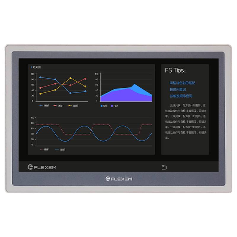 공정 기계용 견고한 IP65 보호 기능을 갖춘 Flexem FE9156M 대형 패널 장착형 터치스크린 모니터