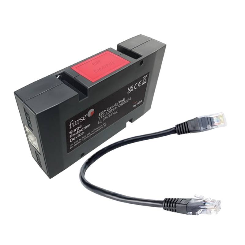 ABB Furse ESP MC 이더넷 서지 억제기, PoE Cat6 RJ45